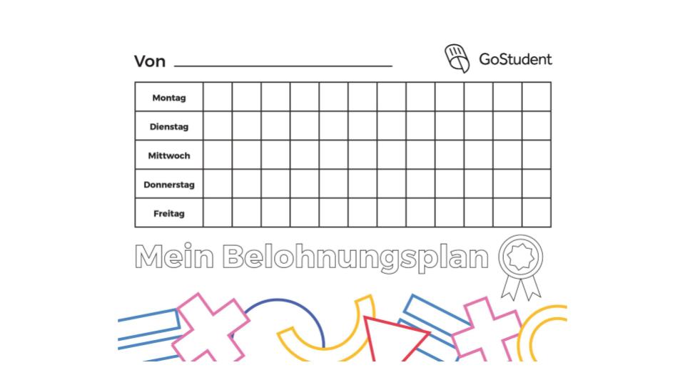 Belohnungssysteme Für Kinder: 9 Tipps (+ Gratis Vorlage) | GoStudent