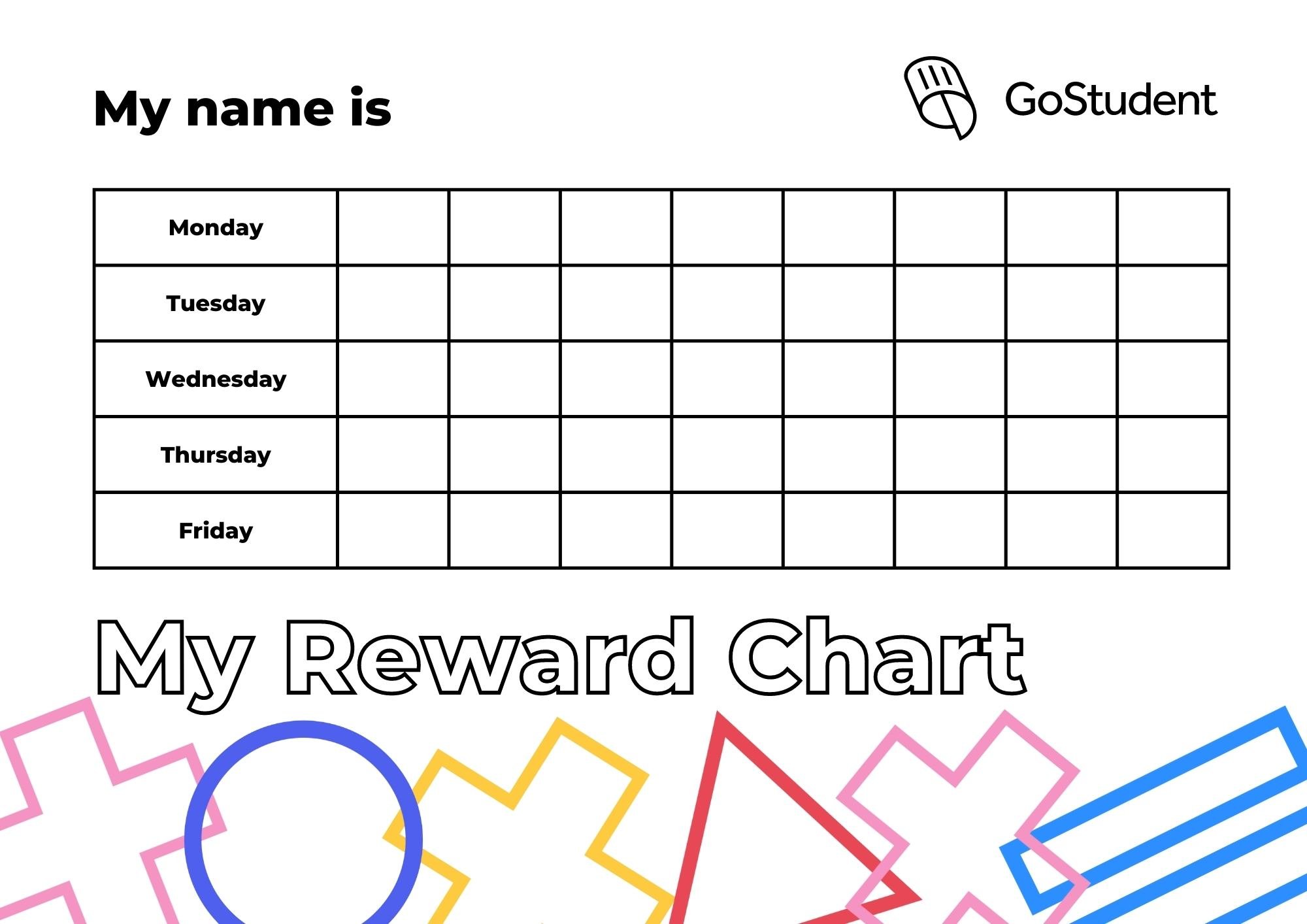 Why You Need a Star Chart + Free Printable Reward Chart! | GoStudent