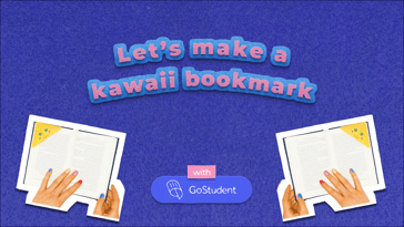 Give it a Try, it’s DIY! Let’s Make a Kawaii Bookmark