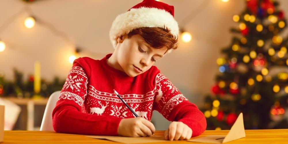 Rédiger la lettre au Père Noël